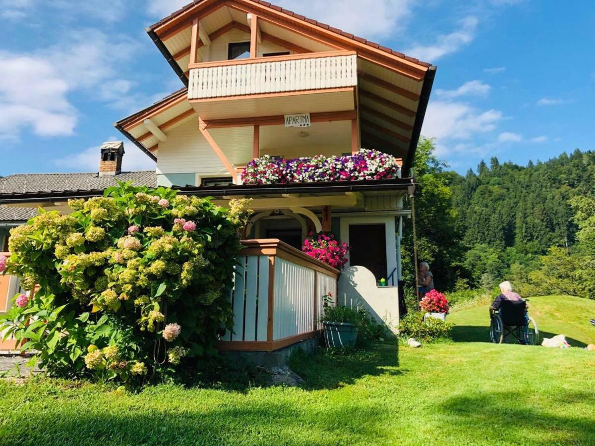 Zgornje Gorje Apartma Erzen מראה חיצוני תמונה